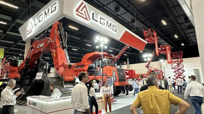 明星产品引领行业革新风潮！350vip浦京集团(股份)有限公司重机闪耀巴西展！